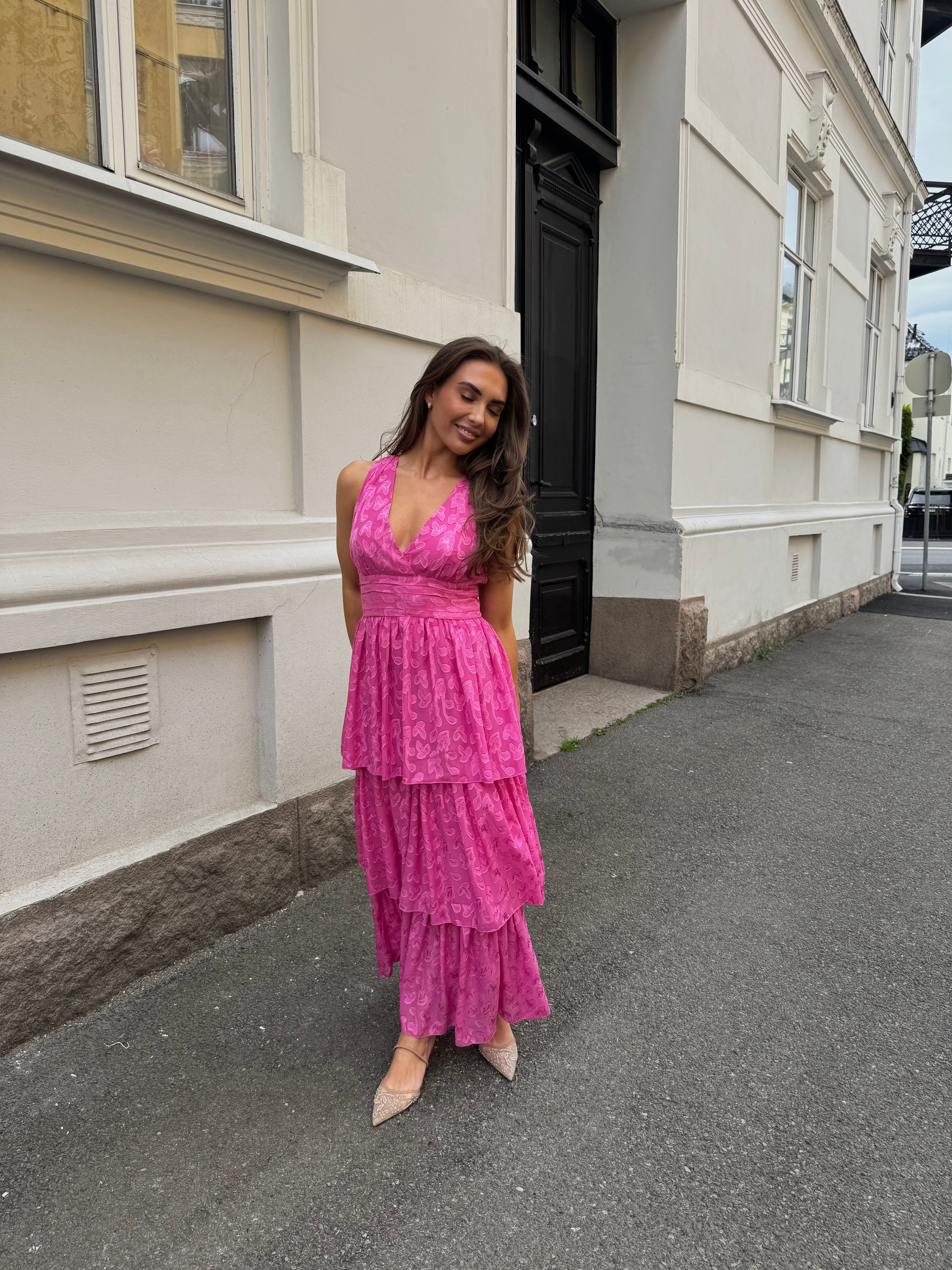 VISINDY Long Dress - Fiji Flower
